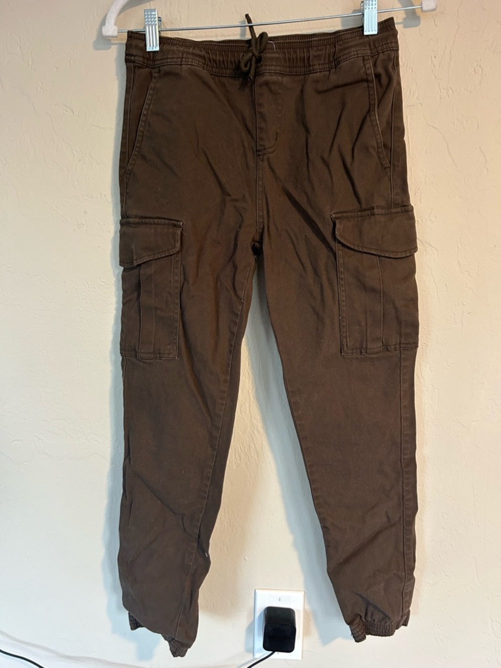 RSQ London Brown Boy Jogger Cargos Size Medium (1634)